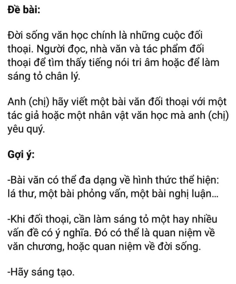 Bài làm văn quá hay và sáng tạo của nữ sinh TP.HCM - Ảnh 2. Bài làm văn quá hay và sáng tạo của nữ sinh TP.HCM - Ảnh 2.