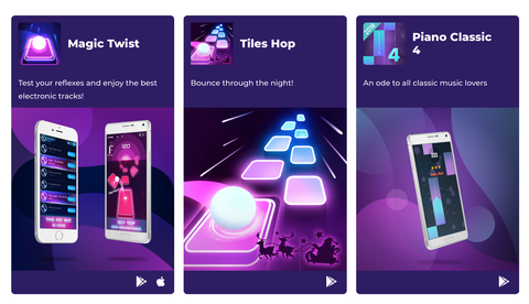 Nhà phát hành game âm nhạc Việt lọt tốp nhà xuất bản ứng dụng di động hàng đầu thế giới - Ảnh 1. Nhà phát hành game âm nhạc Việt lọt tốp nhà xuất bản ứng dụng di động hàng đầu thế giới - Ảnh 1.