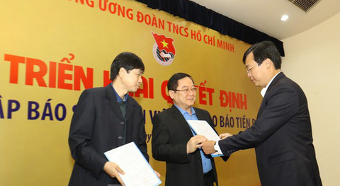Sáp nhập báo Sinh Viên Việt Nam vào báo Tiền Phong - Ảnh 1. Sáp nhập báo Sinh Viên Việt Nam vào báo Tiền Phong - Ảnh 1.