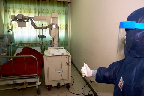 Bệnh viện Trung ương Huế sẵn sàng biến thành khu cách ly điều trị virus corona - Ảnh 7. Bệnh viện Trung ương Huế sẵn sàng biến thành khu cách ly điều trị virus corona - Ảnh 7.