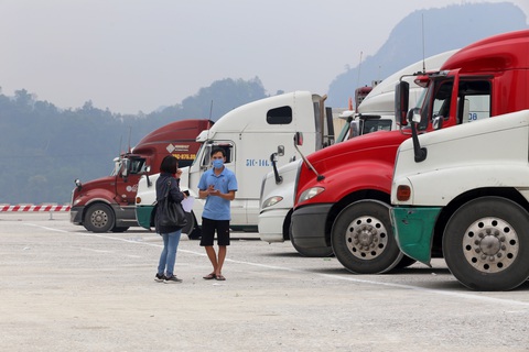Ngày đầu tiên cửa khẩu Tân Thanh mở lại, 300 tấn nông sản qua Trung Quốc - Ảnh 2. Ngày đầu tiên cửa khẩu Tân Thanh mở lại, 300 tấn nông sản qua Trung Quốc - Ảnh 2.