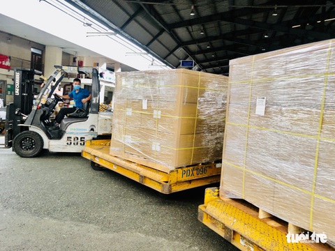Hàng hóa vận chuyển bằng hàng không bắt đầu phục hồi - Ảnh 3. Hàng hóa vận chuyển bằng hàng không bắt đầu phục hồi - Ảnh 3.