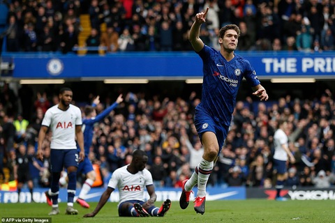 Chelsea - Tottenham 2-1: Mourinho lại bại trận trước học trò Lampard - Ảnh 2. Chelsea - Tottenham 2-1: Mourinho lại bại trận trước học trò Lampard - Ảnh 2.