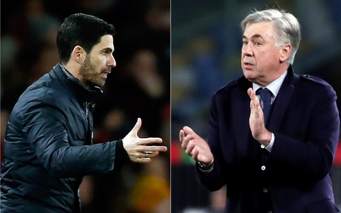 Arteta quyết đấu Ancelotti - Ảnh 1. Arteta quyết đấu Ancelotti - Ảnh 1.
