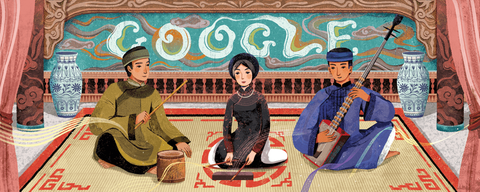 Google tôn vinh ca trù để khuyến khích giới trẻ quan tâm văn hóa truyền thống - Ảnh 1. Google tôn vinh ca trù để khuyến khích giới trẻ quan tâm văn hóa truyền thống - Ảnh 1.