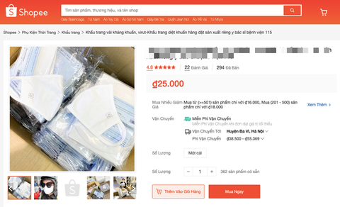 Xử phạt hàng nghìn gian hàng trên Lazada, Shopee, Tiki... trục lợi từ dịch COVID-19 - Ảnh 1. Xử phạt hàng nghìn gian hàng trên Lazada, Shopee, Tiki... trục lợi từ dịch COVID-19 - Ảnh 1.