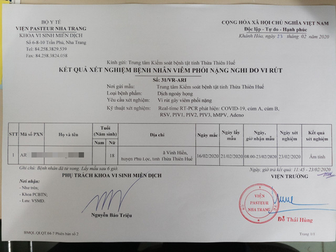 Nữ sinh lớp 12 tử vong ở Huế do viêm não màng não, không phải COVID-19 - Ảnh 2. Nữ sinh lớp 12 tử vong ở Huế do viêm não màng não, không phải COVID-19 - Ảnh 2.