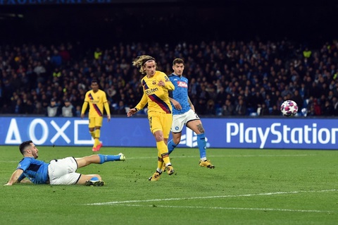 Griezmann ‘nổ súng’, Barcelona cầm chân Napoli tại San Paolo - Ảnh 3. Griezmann ‘nổ súng’, Barcelona cầm chân Napoli tại San Paolo - Ảnh 3.