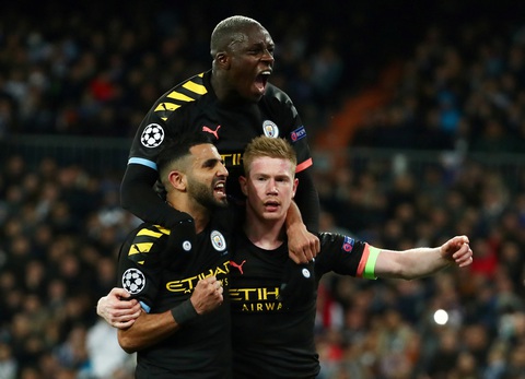 De Bruyne hóa thánh, Man City thắng ngược Real Madrid tại Bernabeu - Ảnh 1. De Bruyne hóa thánh, Man City thắng ngược Real Madrid tại Bernabeu - Ảnh 1.