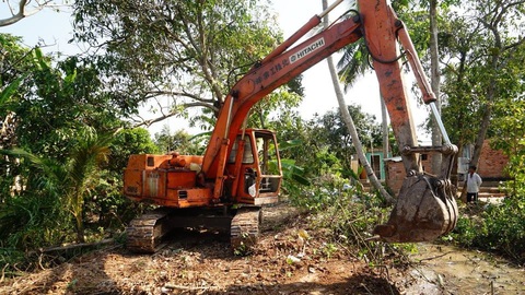 Thi công cầu Mỹ Thuận 2, người dân phấn khởi - Ảnh 1. Thi công cầu Mỹ Thuận 2, người dân phấn khởi - Ảnh 1.