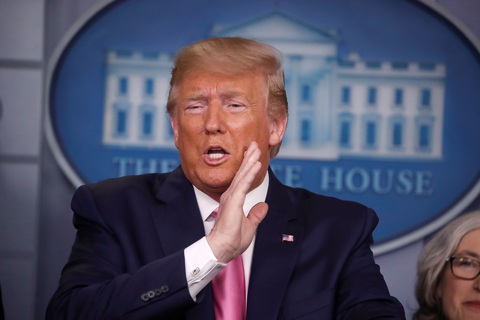 Tổng thống Trump chia sẻ nỗi ám ảnh giúp ông đối phó COVID-19 - Ảnh 1. Tổng thống Trump chia sẻ nỗi ám ảnh giúp ông đối phó COVID-19 - Ảnh 1.