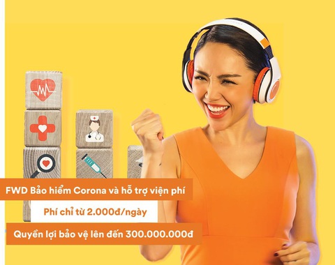 FWD ra mắt sản phẩm FWD Bảo hiểm corona và hỗ trợ viện phí - Ảnh 1. FWD ra mắt sản phẩm FWD Bảo hiểm corona và hỗ trợ viện phí - Ảnh 1.