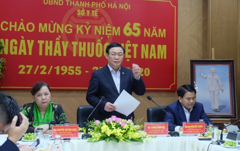 Bí thư Hà Nội Vương Đình Huệ: Phải tính đến tình huống cách ly cả khu phố - Ảnh 2. Bí thư Hà Nội Vương Đình Huệ: Phải tính đến tình huống cách ly cả khu phố - Ảnh 2.
