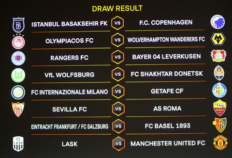 Man Utd gặp đội yếu tại vòng 16 đội Europa League - Ảnh 1. Man Utd gặp đội yếu tại vòng 16 đội Europa League - Ảnh 1.
