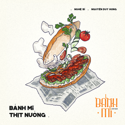 Lên cơn thèm với loạt tranh bánh mì khiến dân mạng ‘sôi sùng sục’ - Ảnh 8. Lên cơn thèm với loạt tranh bánh mì khiến dân mạng ‘sôi sùng sục’ - Ảnh 8.