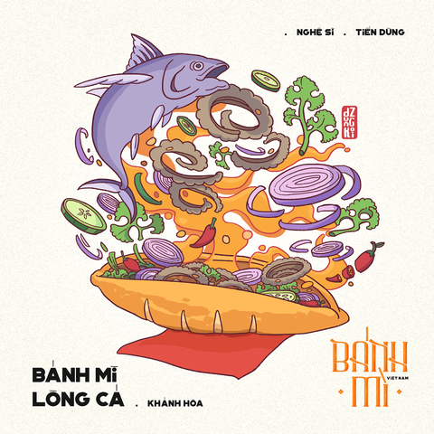 Lên cơn thèm với loạt tranh bánh mì khiến dân mạng ‘sôi sùng sục’ - Ảnh 4. Lên cơn thèm với loạt tranh bánh mì khiến dân mạng ‘sôi sùng sục’ - Ảnh 4.