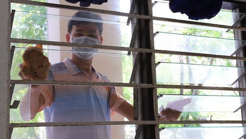 Dọn trường đón học sinh trở lại - Ảnh 3. Dọn trường đón học sinh trở lại - Ảnh 3.