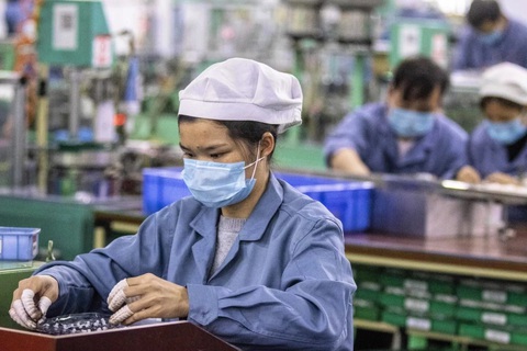 Sức khỏe kinh tế, sản xuất của Trung Quốc thấp nhất mọi thời - Ảnh 1. Sức khỏe kinh tế, sản xuất của Trung Quốc thấp nhất mọi thời - Ảnh 1.