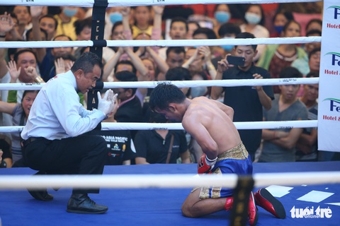 Đêm toàn thắng của quyền Anh Việt Nam tranh đai WBO châu Á - Thái Bình Dương - Ảnh 4. Đêm toàn thắng của quyền Anh Việt Nam tranh đai WBO châu Á - Thái Bình Dương - Ảnh 4.