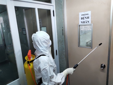 Bệnh viện Thống Nhất diễn tập ứng phó dịch virus corona - Ảnh 8. Bệnh viện Thống Nhất diễn tập ứng phó dịch virus corona - Ảnh 8.