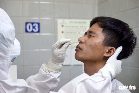Bệnh viện Thống Nhất diễn tập ứng phó dịch virus corona - Ảnh 6. Bệnh viện Thống Nhất diễn tập ứng phó dịch virus corona - Ảnh 6.