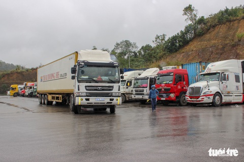 Những xe nông sản đầu tiên được giải cứu ở cửa khẩu Hữu Nghị - Ảnh 3. Những xe nông sản đầu tiên được giải cứu ở cửa khẩu Hữu Nghị - Ảnh 3.