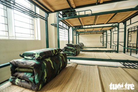 Cận cảnh khu cách ly tiện nghi của quân đội, sẵn sàng đón 950 người Việt về nước - Ảnh 5. Cận cảnh khu cách ly tiện nghi của quân đội, sẵn sàng đón 950 người Việt về nước - Ảnh 5.