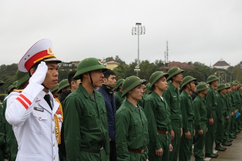 3.500 tân binh thủ đô sẽ lên đường nhập ngũ - Ảnh 1. 3.500 tân binh thủ đô sẽ lên đường nhập ngũ - Ảnh 1.