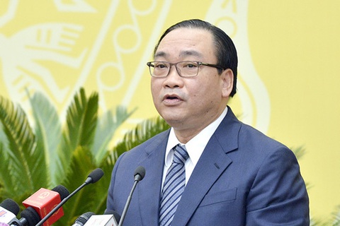 Phó thủ tướng Vương Đình Huệ làm bí thư Thành ủy Hà Nội - Ảnh 2. Phó thủ tướng Vương Đình Huệ làm bí thư Thành ủy Hà Nội - Ảnh 2.