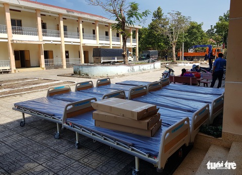 Thứ hai 10-2, bệnh viện dã chiến phòng dịch corona đầu tiên của TP.HCM hoạt động - Ảnh 8. Thứ hai 10-2, bệnh viện dã chiến phòng dịch corona đầu tiên của TP.HCM hoạt động - Ảnh 8.