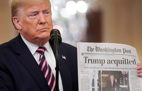 Được tha bổng, ông Trump đã thoát nạn? - Ảnh 1. Được tha bổng, ông Trump đã thoát nạn? - Ảnh 1.