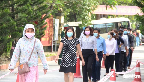 Diễn tập đón công dân Việt Nam từ vùng dịch trở về Huế - Ảnh 7. Diễn tập đón công dân Việt Nam từ vùng dịch trở về Huế - Ảnh 7.