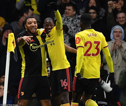 Sốc: Liverpool thảm bại 0-3 trước đội áp chót bảng Watford - Ảnh 3. Sốc: Liverpool thảm bại 0-3 trước đội áp chót bảng Watford - Ảnh 3.