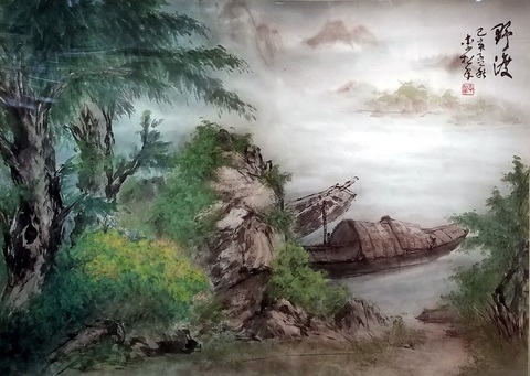 Thái Mặc Niên Hoa: Triển lãm tranh của 5 họa sĩ thủy mặc hàng đầu Sài Gòn - Ảnh 2. Thái Mặc Niên Hoa: Triển lãm tranh của 5 họa sĩ thủy mặc hàng đầu Sài Gòn - Ảnh 2.