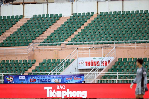 Sân vận động vắng khán giả đến xem bóng đá vì COVID-19 - Ảnh 2. Sân vận động vắng khán giả đến xem bóng đá vì COVID-19 - Ảnh 2.