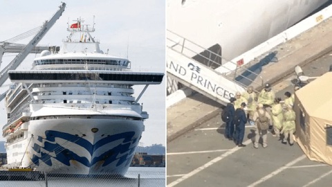 Cặp đôi người Mỹ trên du thuyền Grand Princess kiện hãng tàu đòi 1 triệu USD - Ảnh 1. Cặp đôi người Mỹ trên du thuyền Grand Princess kiện hãng tàu đòi 1 triệu USD - Ảnh 1.