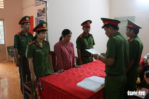 Bắt nữ chủ hụi chiếm đoạt hơn 6 tỉ đồng của hụi viên - Ảnh 1. Bắt nữ chủ hụi chiếm đoạt hơn 6 tỉ đồng của hụi viên - Ảnh 1.