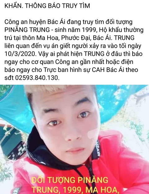 Đâm chết người vì tranh giành gái làng - Ảnh 1. Đâm chết người vì tranh giành gái làng - Ảnh 1.