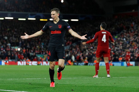 Những khoảnh khắc ấn tượng trong ngày Atletico Madrid tiễn Liverpool khỏi Champions League - Ảnh 4. Những khoảnh khắc ấn tượng trong ngày Atletico Madrid tiễn Liverpool khỏi Champions League - Ảnh 4.