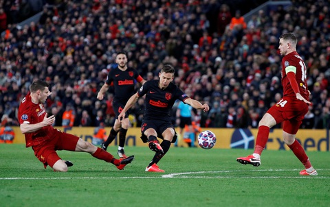 Những khoảnh khắc ấn tượng trong ngày Atletico Madrid tiễn Liverpool khỏi Champions League - Ảnh 6. Những khoảnh khắc ấn tượng trong ngày Atletico Madrid tiễn Liverpool khỏi Champions League - Ảnh 6.