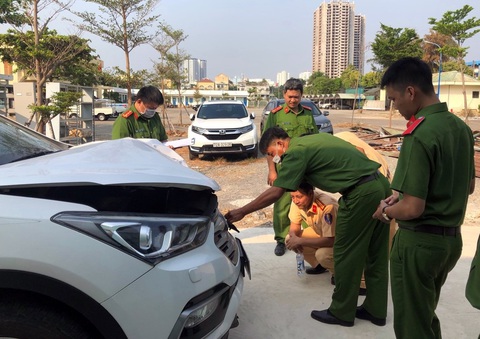 Tài xế khai buồn ngủ, tông chết đại úy công an đang đi tuần tra - Ảnh 1. Tài xế khai buồn ngủ, tông chết đại úy công an đang đi tuần tra - Ảnh 1.