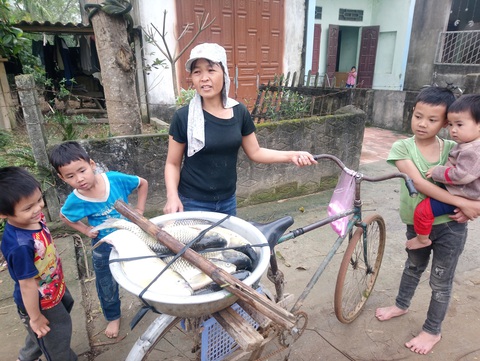 Cá chết hàng loạt trên sông Chu - Ảnh 2. Cá chết hàng loạt trên sông Chu - Ảnh 2.