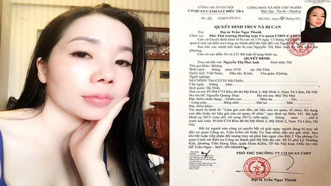 Truy nã nữ bị can chuyên làm giả hồ sơ bệnh án tâm thần - Ảnh 1. Truy nã nữ bị can chuyên làm giả hồ sơ bệnh án tâm thần - Ảnh 1.