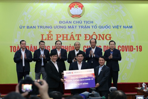 BIDV ủng hộ 10 tỉ dồng để phòng, chống dịch COVID-19 - Ảnh 1. BIDV ủng hộ 10 tỉ dồng để phòng, chống dịch COVID-19 - Ảnh 1.