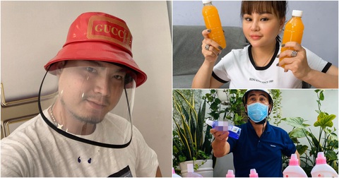 COVID-19: Quyền Linh, Khả Như bán hàng online, Bích Phương, Min, Chi Pu ủ mưu gì? - Ảnh 1. COVID-19: Quyền Linh, Khả Như bán hàng online, Bích Phương, Min, Chi Pu ủ mưu gì? - Ảnh 1.