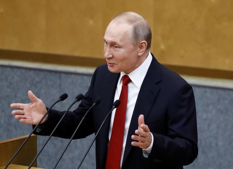 Tòa hiến pháp phê chuẩn, ông Putin rộng đường làm tổng thống tiếp tục - Ảnh 1. Tòa hiến pháp phê chuẩn, ông Putin rộng đường làm tổng thống tiếp tục - Ảnh 1.