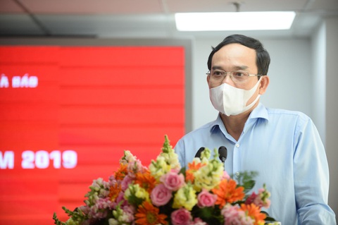 Báo chí đồng hành với TP.HCM vượt qua giai đoạn khó khăn do COVID-19 - Ảnh 1. Báo chí đồng hành với TP.HCM vượt qua giai đoạn khó khăn do COVID-19 - Ảnh 1.