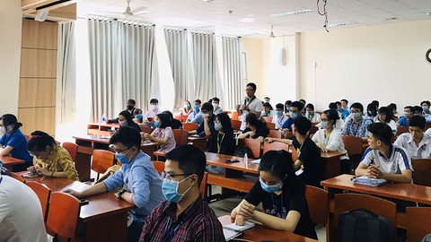 Bộ GD-ĐT yêu cầu thực hiện thông điệp 5K phòng chống COVID-19 - Ảnh 1. Bộ GD-ĐT yêu cầu thực hiện thông điệp 5K phòng chống COVID-19 - Ảnh 1.
