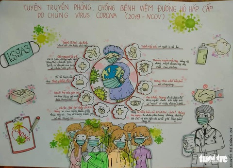 ‘Cùng áo xanh thắng nhanh COVID-19’ qua bộ tranh dí dỏm - Ảnh 3. ‘Cùng áo xanh thắng nhanh COVID-19’ qua bộ tranh dí dỏm - Ảnh 3.