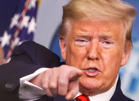 Ông Trump lại khẳng định lỗi của Trung Quốc trong đại dịch COVID -19 - Ảnh 1. Ông Trump lại khẳng định lỗi của Trung Quốc trong đại dịch COVID -19 - Ảnh 1.